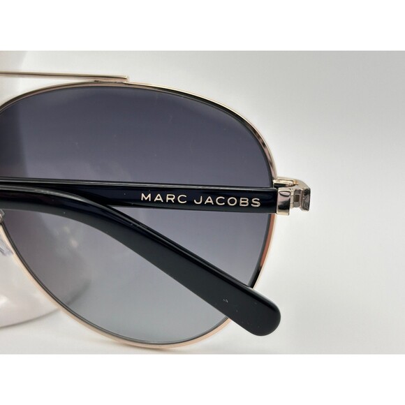Marc Jacobs Aviator Sunglasses MARC Montura Gold & Black 760/S RHL BN + FREE ? main image 15